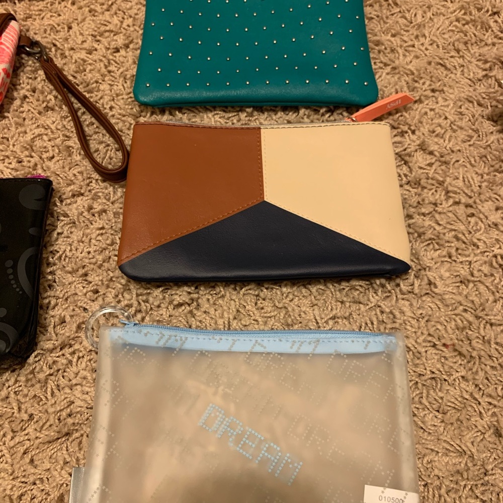Random makeup pouches